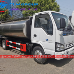 2023 year ISUZU 120HP mini milk tanker truck for sale Uganda