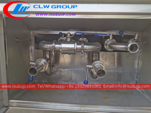 2023 year ISUZU 120HP mini milk truck for sale Uganda