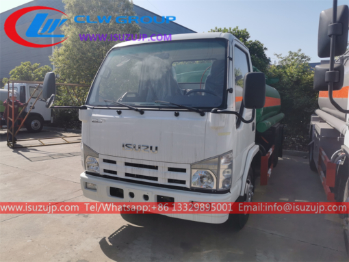 ISUZU 98HP 5k litre küçük yağ kamyonu fiyatı Filipinler