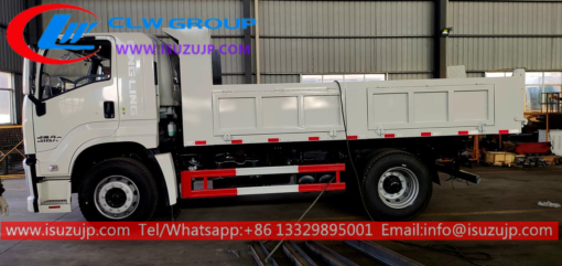 ISUZU GIGA 12cbm side 3 way dump tipper truck dijual Filipina