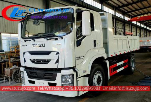 Camión volquete ISUZU GIGA 12tons side 3 way a la venta en Filipinas