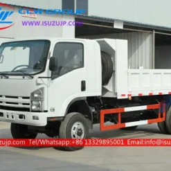 4 wheel drive ISUZU NQR 6 tons military tipper truck for sale