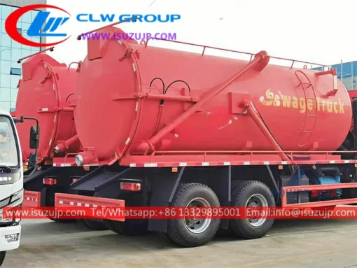 ISUZU GIGA 20m3 super sucker vacuum truck for sale