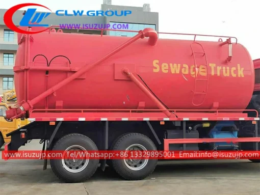ISUZU GIGA 20m3 vacuum tanker truck for sale