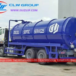 ISUZU GIGA 460HP 20t sewage suction truck