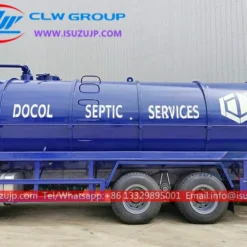 ISUZU GIGA 460HP 20t sewage trucks for sale