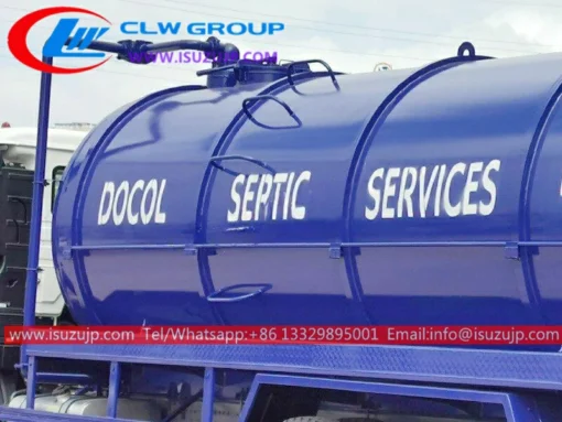 ISUZU GIGA 460HP 20t sewage trucks in dubai