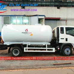 ISUZU NP Forward 2000 gallons bulk lpg truck