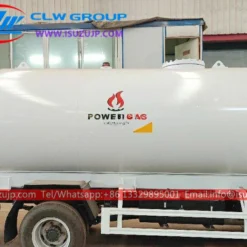 ISUZU NP Forward 2000 gallons lpg gas tanker truck