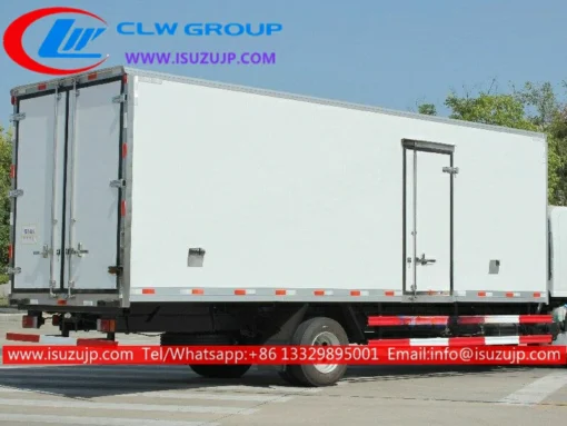 Isuzu ELF 7tons fish freezing truck with Sleeping cabin