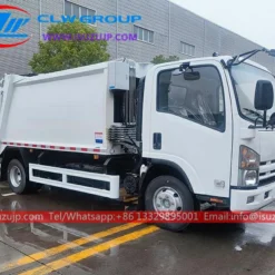 Isuzu NP Foward 190HP 8 cubic meters compactor garbage truck in nigeria