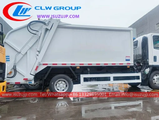 Isuzu NP Foward 190HP 8 cubic meters trash compactor trucks