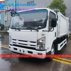 Isuzu NP Foward 190HP 8 cubic meters waste compactor trucks for sale