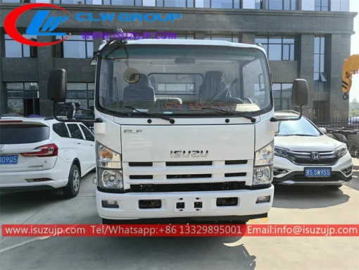 Châssis de camion léger ISUZU 6 tonnes à cabine simple à 7 roues à vendre