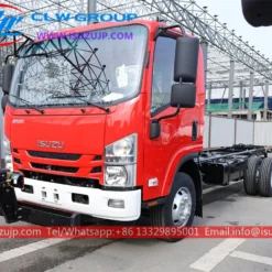 6 wheels Single cab ISUZU NPR 7tons light truck chassis for sale