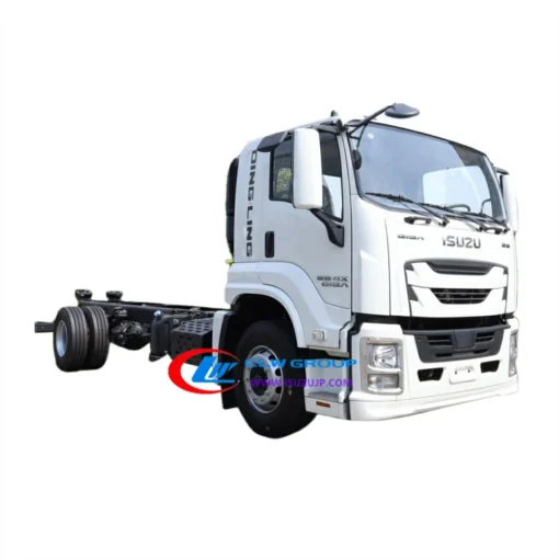 Chasis de camión de servicio mediano QINGLING ISUZU GIGA 205HP 4x2 10-15 toneladas