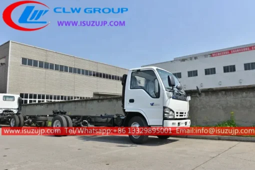 Châssis de camion commercial QINGLING ISUZU NKR 600P 6 roues