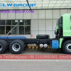 10 tire Qingling ISUZU GIGA VC61 300HP 20tons truck chassis