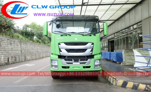 10 lastik Qingling ISUZU GIGA VC61 300HP 20 ton kamyon şasisi