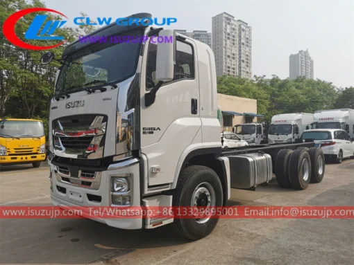 10 চাকার ISUZU GIGA 350hp 380hp 420hp 460hp 520hp হেভি ডিউটি ​​ট্রাক চ্যাসিস