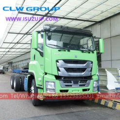 10 bánh xe tải Qingling ISUZU GIGA VC61 300HP Khung gầm xe tải 20 tấn