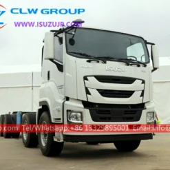 12대의 짐수레꾼 ISUZU GIGA 30tons 대형 트럭 섀시