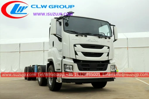 12대의 짐수레꾼 ISUZU GIGA 30tons 대형 트럭 섀시