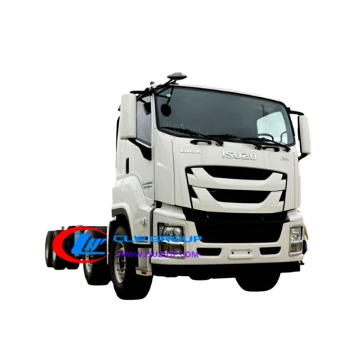 12 wheeler ISUZU GIGA 460hp 520hp ລົດບັນທຸກໜັກ chassis