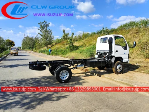 4WD ISUZU NKR 600P offroad truck chassis for sale