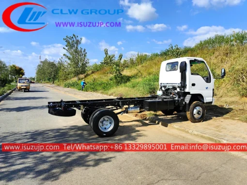 4WD ISUZU NKR 600P offroad truck chassis para sa pagbebenta