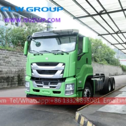 6x4 Qingling ISUZU GIGA VC61 300HP 20t truck chassis