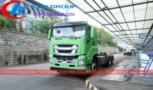 6x4 Qingling ISUZU GIGA VC61 300HP 20t truck chassis