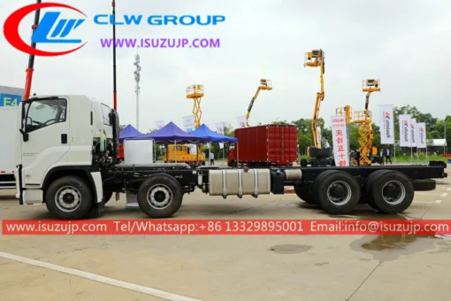 8 × 4 ايسوزو جيجا 40 طن هيكل الشاحنة الثقيلة