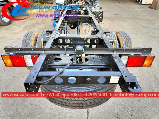 ISUZU NKR 600P chassis ya magurudumu manne offroad lori inauzwa