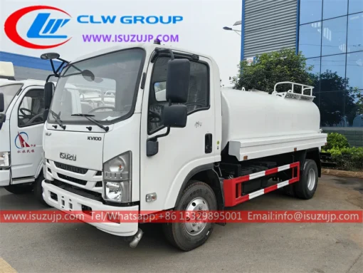 Truk tangki air minum ISUZU NMR 5cbm