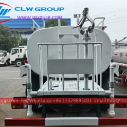 ISUZU NMR 5tons Stainless steel water tanker truck