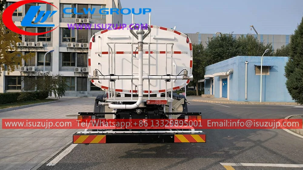 12wheels Isuzu 30000liters water tanker