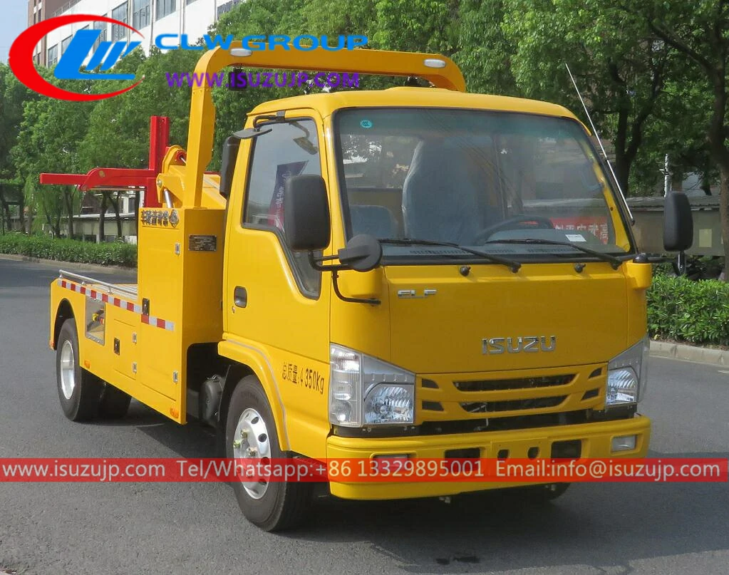 2 tons small Isuzu tow truck