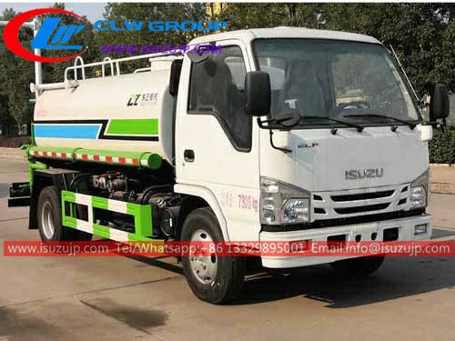 Isuzu 100P 4000liters mini water tanker truck
