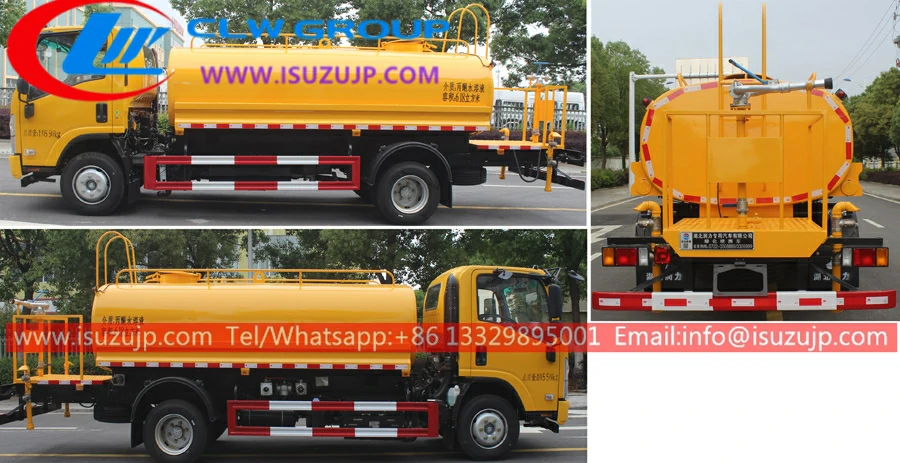 Isuzu 190HP 6000L water truck