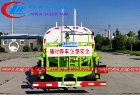 Isuzu 600P 5000kg plant watering truck