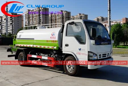 Isuzu 600P 5000liters plant watering truck
