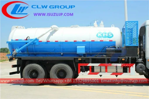 Isuzu FVZ cabin double cabin 20000liters ລົດອະນາໄມ septic tank for sale in South Africa