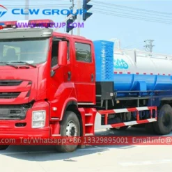 Isuzu FVZ double cabin 20000liters septic tank truck for sale in south africa
