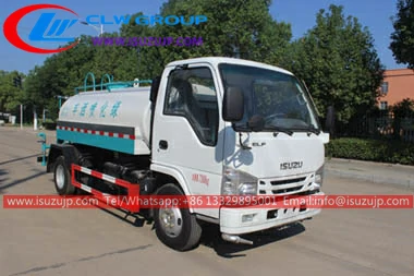 Japan Isuzu 100P 4000L mini water truck for sale Philippines