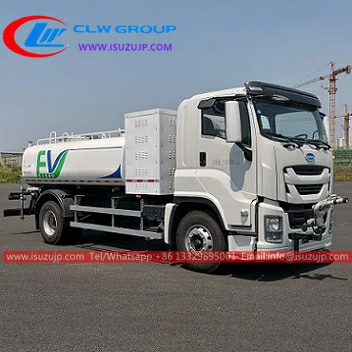Qingling Isuzu 9000liters electric water tanker truck