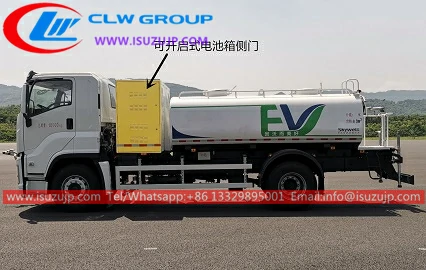 Qingling Isuzu 9tons electric water tanker truck