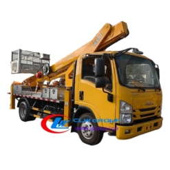 ISUZU NMR 19m 20m 21m boom lift truck