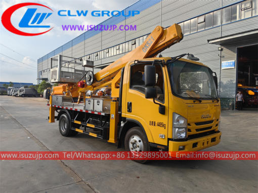 ISUZU NMR 20m boom lift truck